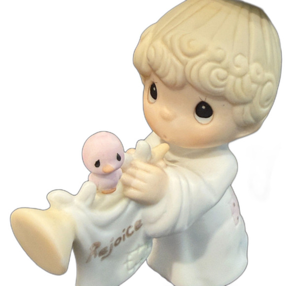 Precious Moments Figurine Rejoice O Earth E-5636 | Retired 1999 Nativity - Picture 3 of 10